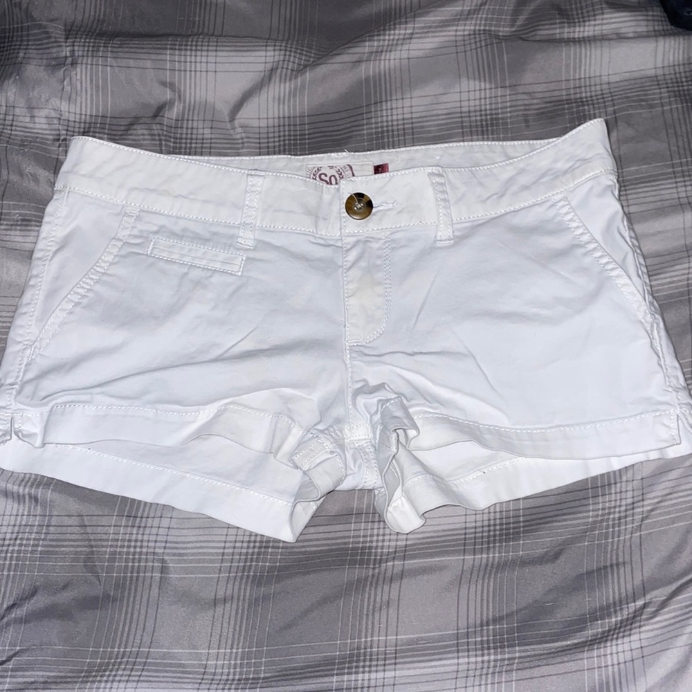 White shorts
